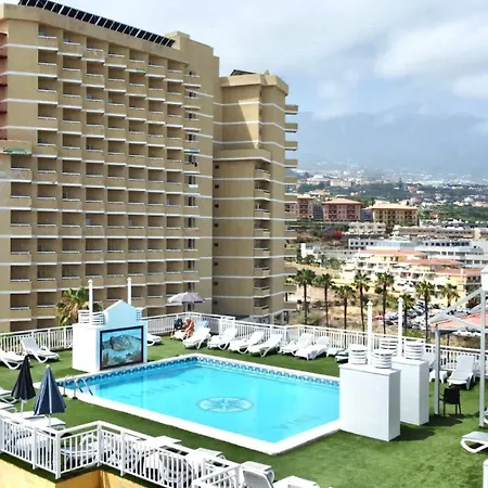 Estudio Piso Alto, Wifi, Piscina En Azotea Y Bonita Vista Daire Puerto de la Cruz (Tenerife)