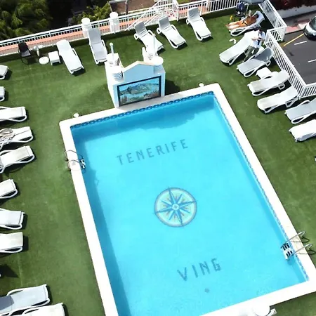 Estudio Piso Alto, Wifi, Piscina En Azotea Y Bonita Vista * Puerto de la Cruz (Tenerife)