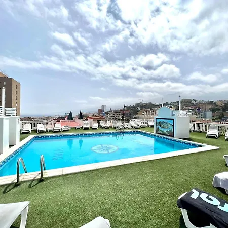 Appartement Estudio Piso Alto, Wifi, Piscina En Azotea Y Bonita Vista *