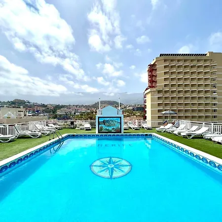 شقة Estudio Piso Alto, Wifi, Piscina En Azotea Y Bonita Vista بويرتو ذي لا كروز