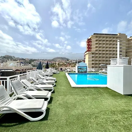 Appartement Estudio Piso Alto, Wifi, Piscina En Azotea Y Bonita Vista Puerto de la Cruz (Tenerife)