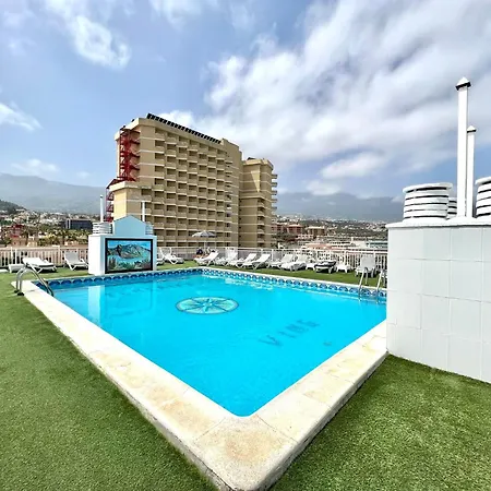 شقة Estudio Piso Alto, Wifi, Piscina En Azotea Y Bonita Vista